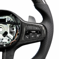   Volant de direction en fibre de carbone LED G20 pour G30 G21 G22 G23 M340i 330i 320i 325i G26 G42 G29 Volant de direction de voiture personnalisé