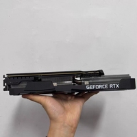 Carte graphique de jeu pour ordinateur de bureau d'occasion RTX 3060Ti 8 Go GDDR6 256 bits Triple Fan GPU pour PC Gaming Ray Tracing DLSS2 Rendu vidéo