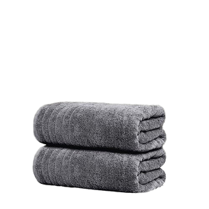 Lot de serviettes de bain en coton, épaisses, douces, naturelles, absorbantes, surdimensionnées, écologiques, vente en <span class=keywords><strong>gros</strong></span> - Product Image 2