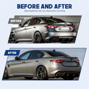 HCMOTIONZ Feux arrière à LED pour Alfa Romeo Giulia 2016-2019 2020-2022 <span class=keywords><strong>GTA</strong></span> Feux de jour Ensemble de feux arrière de voiture - Product Image 6