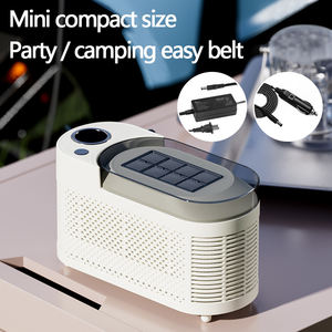 เครื่องทำน้ำแข็งตู้เย็นขนาดเล็กแบบพกพาระบบไฟฟ้าควบคุมด้วยแอปอัตโนมัติสำหรับรถยนต์ RV ใช้ในครัวเรือนกลางแจ้ง - Product Image 5