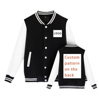 DUOLLB Vestes Letterman en laine et chenille brodées avec logo personnalisé pour hommes Veste universitaire vintage en cuir vierge à manches