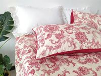 Ensemble de draps plats en coton 100% 300TC, tissu naturel écologique, soyeux et lisse, style bohème, imprimé