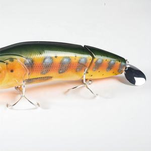 Leurre de manivelle en plastique ABS de vente directe d'usine pour le <span class=keywords><strong>sel</strong></span> et la pêche en eau douce <span class=keywords><strong>fou</strong></span> articulé - Product Image 2