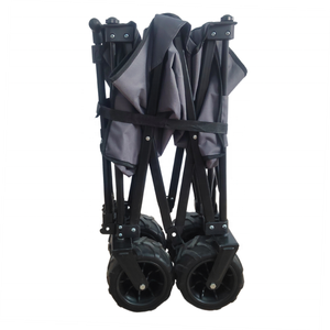 Chariot à main pliable réglable en acier pour enfants Transport populaire de camping et de plage avec chariot de plage personnalisable OEM à quatre roues - Product Image 6