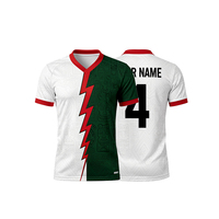 Maillot de football vintage rétro personnalisé pour hommes, design classique à col en V, uniforme d'équipe personnalisé pour les clubs, maillot en gros