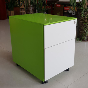 <span class=keywords><strong>ตู้</strong></span>เก็บเอกสารโลหะแบบเคลื่อนที่ 2 ลิ้นชัก ใต้โต๊ะทำงาน พร้อมล้อ สำหรับใช้ในบ้านและสำนักงาน - Product Image 2