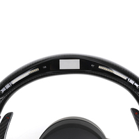 Volant en cuir perforé à moitié personnalisé avec LED et fibre de carbone pour BMW F10 F20 F21 F30 F32 M3 F80 M4 F82 M2 F87 X5M F85 E90 E92