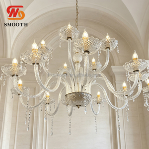 Lámpara de Araña de Cristal LED de Alta Calidad, Elegante, para Bodas, Salones, Ceremonias, Rituales y Decoraciones - Product Image 1