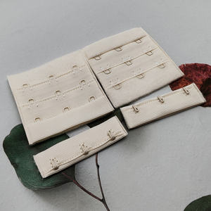 Rallonge de soutien-gorge en nylon à 3 rangées de 3 agrafes et œillets, accessoire de vêtement élastique - Product Image 3