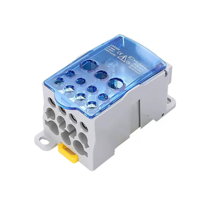 Uno in più fuori blocco di distribuzione dell'alimentazione morsettiera UKK filo connettore elettrico giunzione blocco di distribuzione su guida Din - Product Image 6