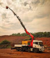 Grue montée sur camion SANY PALFINGER SPK42502 14,34 tonnes SPK55502 20 tonnes SPK61502 21,5 tonnes Grue lourde
