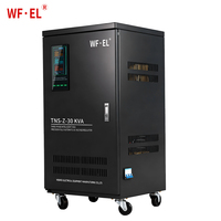 Régulateur de tension automatique (AVR) triphasé WF.EL TNS-30KVA 30KVA AC avec écran tactile, plage 280V-430V, compatible SVC