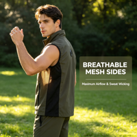 Gilet de climatisation respirant et imperméable pour sports de plein air, protection solaire, alpinisme, gilet rafraîchissant, service OEM disponible