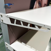 Étagères de support en aluminium en tissu rétro-éclairé Affichages de boîte à lumière SEG Stand de salon pour la publicité