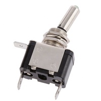 Interrupteur à bascule automatique à LED rouge ASW-07D 12V 20A 3 broches