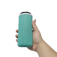 Manchons isolants pour canettes standard de 12 oz, housses pour canettes, maintien au chaud, manchon pour bouteille de bière, support isotherme antidérapant en néoprène gaufré pour canettes