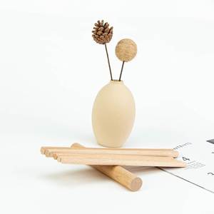 เดือยไม้ป๊อปอร์ทรงกลมขนาด1x36สำหรับงานฝีมือ DIY และเฟอร์นิเจอร์ในบ้าน - Product Image 2