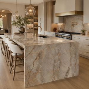 Losa de piedra sinterizada con aspecto de mármol gris Mormandy, baldosa de porcelana con aspecto de mármol pulido de 1600 x 3200 x 12 mm para pared - Product Image 3