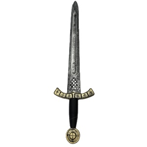 Thời Trung Cổ Cosplay Cho <span class=keywords><strong>Larp</strong></span> Thập Tự Chinh Hiệp Sĩ Thanh Kiếm Nhựa Bọt Viking Vũ Khí Đạo Cụ Pe Đồ Chơi Thanh Kiếm - Product Image 1