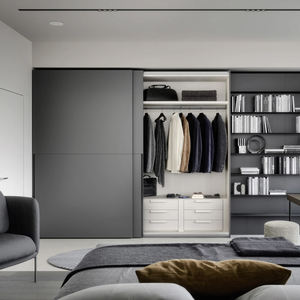 <span class=keywords><strong>Armadio</strong></span> Balom in Legno Resistente per Arredamento Moderno Camera da Letto, Guardaroba con <span class=keywords><strong>Ante</strong></span> Scorrevoli, Design Modulare Personalizzabile per Uso Domestico e Sala da Pranzo - Product Image 3