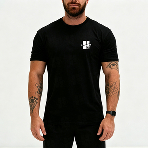 Disponibili <span class=keywords><strong>T</strong></span>-Shirt Nere Personalizzate di Alta Qualità, 100% Cotone, 230 Grammi, Vestibilità Regolare Unisex, con Logo Stampato, Vendita all'Ingrosso - Product Image 2