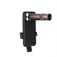 Télescope miniature 4K HD 400 mm avec zoom 38x, objectif pour smartphone, clip pour téléphone portable, objectif télescopique pour caméra monoculaire pour l'observation des oiseaux