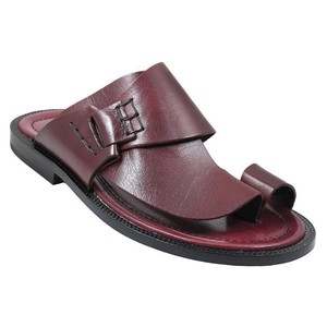 Sandales et pantoufles pour hommes en <span class=keywords><strong>cuir</strong></span> Pu moderne et minimaliste européen classique italien avec boucle et bout coulissant pour hommes Italie - Product Image 2