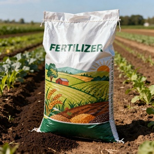 Custom Printed 10kg 25kg 50kg PP Laminated Woven Fertilizer Bag Wholesale UV Resistant and Waterproof High Strength <b>Material</b> - Product Image 1
