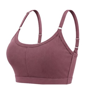 Sujetador Deportivo de Tela Elástica Cómodo y de Alta Sujeción, Ropa Deportiva para Entrenamiento, Fitness, Yoga, Running - Product Image 1