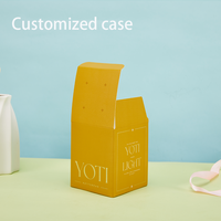 Caja de papel personalizada al por mayor con diseño de logotipo impreso para regalo de fragancias para el hogar, con bandeja de papel para velas aromáticas y cera perfumada.
