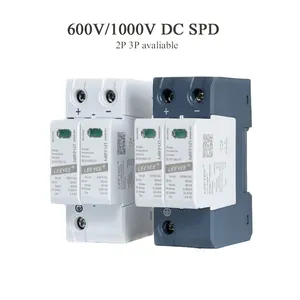 อุปกรณ์ป้องกันไฟกระชาก IEC61643-31 DC T1 2P + T2 40KA พลังงานแสงอาทิตย์ TUV