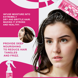 Après-shampooing nourrissant intense sans rinçage Traitement capillaire <span class=keywords><strong>fortifiant</strong></span> Spray réduit la casse Lisse les pointes fourchues Cibles Y <span class=keywords><strong>Cheveux</strong></span> - Product Image 5
