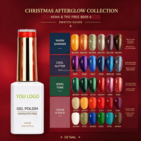 Collection de Noël : Vernis Gel Sans HEMA ni TPO, Longue Durée et Anti-Jaunissement, OEM ODM