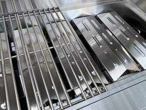 Düşük adedi ucuz fiyat paslanmaz çelik 304 6 brülör gazlı MANGAL ızgara dışında barbekü pişirme için LED ve Rotisserie ile - Product Image 5