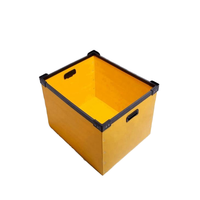 Boîte de manutention antistatique recyclable en PP alvéolaire, fournie directement par l'usine, pour usage en supermarché