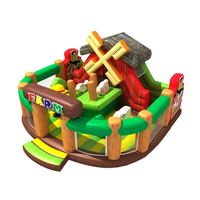 Toboggan gonflable professionnel pour adultes, PVC de qualité commerciale, utilisation intérieure/extérieure, châteaux gonflables unisexes à vendre