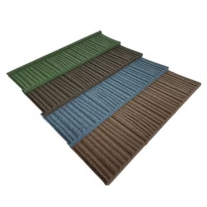 Teja Metálica con Recubrimiento de Piedra de Alta Calidad, Aislamiento Térmico, Resistente al Granizo, Duradera para Construcción Comercial en el Medio <span class=keywords><strong>Oriente</strong></span> - Product Image 5