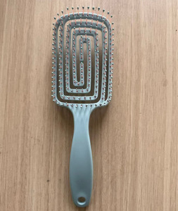 Pork Rib Comb Hollow Out Fluffy Anti slip Handle - Product Image 3