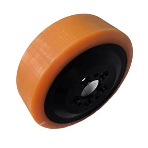 中国工場LINDET20耐久性産業用PUフォークリフト駆動ホイール - Product Image 6