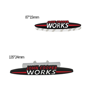 <span class=keywords><strong>Emblema</strong></span> <span class=keywords><strong>de</strong></span> rejilla <span class=keywords><strong>de</strong></span> Metal para coche, pegatina <span class=keywords><strong>de</strong></span> insignia JCW para <span class=keywords><strong>Mini</strong></span> <span class=keywords><strong>Cooper</strong></span> R50 R53 R56 R60 F55 F56 John <span class=keywords><strong>Cooper</strong></span> - Product Image 6