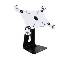 360 °   Support de tablette POS réglable, support d'affichage métallique multi-angles 10-15 pouces pour le comptoir du caissier de magasin PS-524