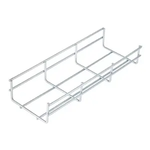 Plateau <span class=keywords><strong>de</strong></span> câblage en treillis métallique en acier au carbone OEM personnalisé, longueur 1-10m, galvanisé <span class=keywords><strong>à</strong></span> chaud (HDG) / galvanisé <span class=keywords><strong>à</strong></span> chaud <span class=keywords><strong>à</strong></span> <span class=keywords><strong>froid</strong></span> (CDG), <span class=keywords><strong>l</strong></span>éger, pour la <span class=keywords><strong>pose</strong></span> <span class=keywords><strong>de</strong></span> câbles - Product Image 6