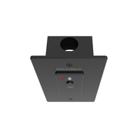 Sistema de sonido profesional con transmisor inalámbrico Dante para sala de conciertos con procesamiento DSP