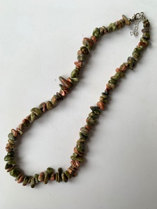 Colliers de perles en acier inoxydable à la mode avec cristaux naturels, bijoux colorés pour femmes, vente en gros - Product Image 5