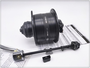 Shimano trung tâm Máy phát điện DH-3D37-QR DH-3D32-QR ĐĨA PHANH 3.0W trung tâm khóa/6 bu lông phát hành nhanh chóng-16-28 inch Kích thước bánh xe chính hãng - Product Image 3
