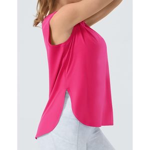 Camiseta sin mangas para mujer, holgada, de algodón, transpirable, para correr - Product Image 3