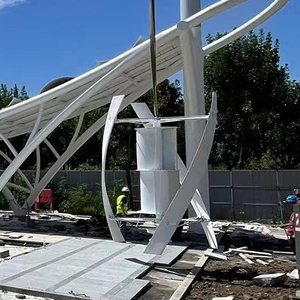 Máy phát điện tua bin gió trục đứng 20KW 10KW 5KW 48V 120V 220V 380V với biến tần nối lưới - Product Image 3