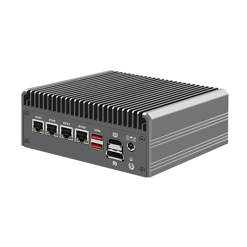 Topton Intel Core i3-N305ミニPC Topton Mini PC Firewall Router I3 N305 N100, 4x 2.5G LAN, SSD