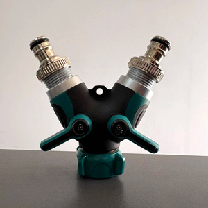 Connecteur en Y <span class=keywords><strong>double</strong></span> en alliage 3/4'' pour distribution bidirectionnelle, raccord de <span class=keywords><strong>sortie</strong></span> de tuyau de <span class=keywords><strong>robinet</strong></span> d'irrigation de jardin - Product Image 5